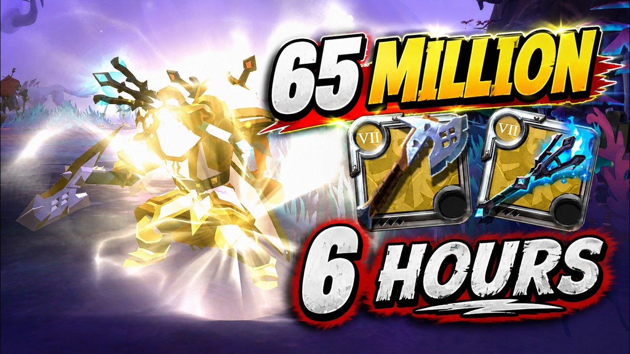 New Personal Best! 65M In Just 6 Hours?! 🤯🪓| Albion Online