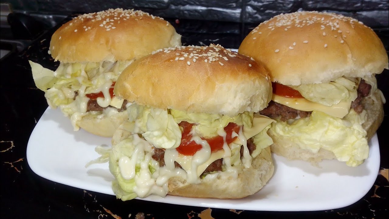 recette pain burger maison ( datawehiiiiid )