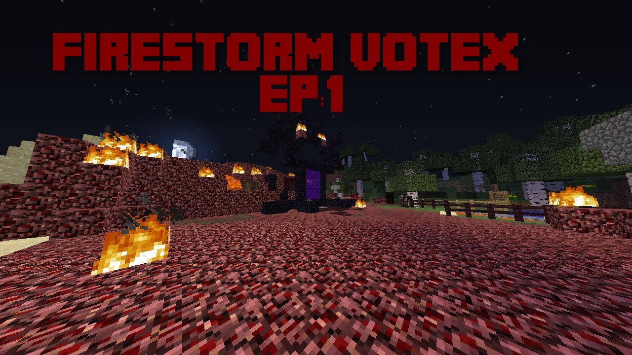 Minecraft Adventure Maps FireStorm Vortex Ep:1 Why Parkour!