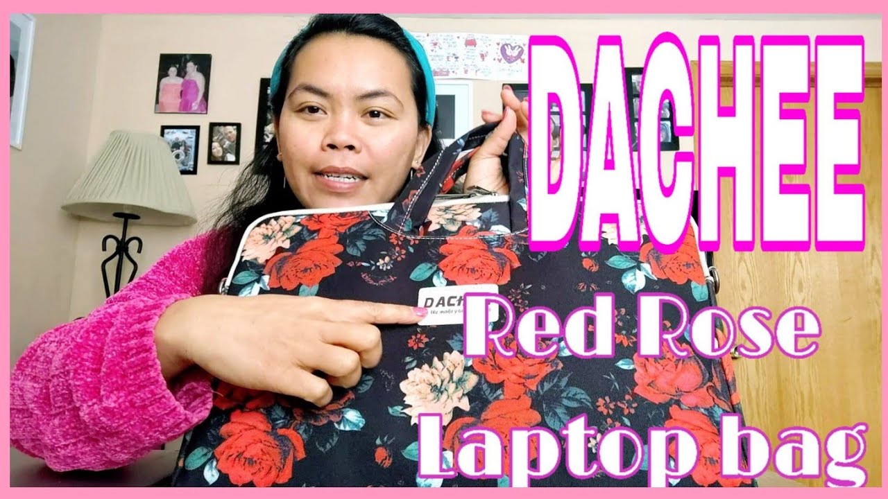 Dachee Red Rose Laptop bag #Unboxing #Review #OrderOnline #BuhayAmerica #FilipinalifeinAmerica