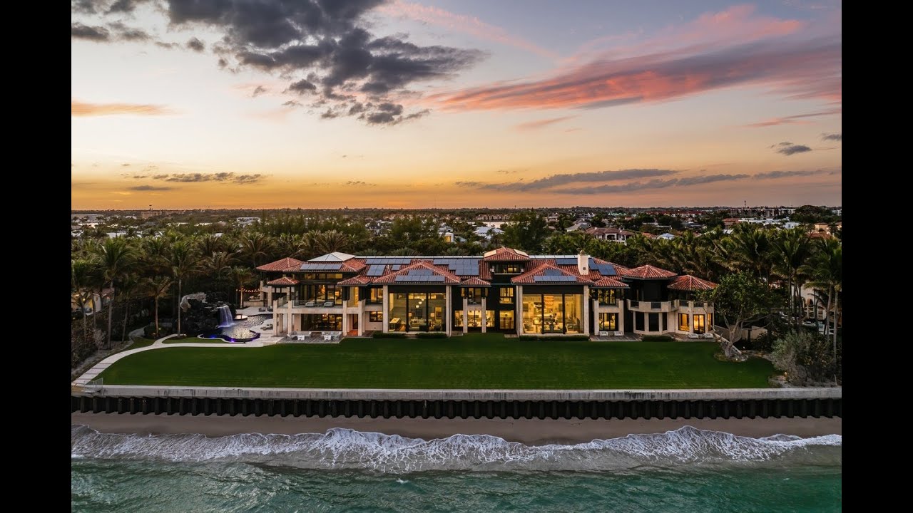 Magnificent Manalapan Mansion For Sale | Oceanfront Living in Palm Beach County | $150,000,000