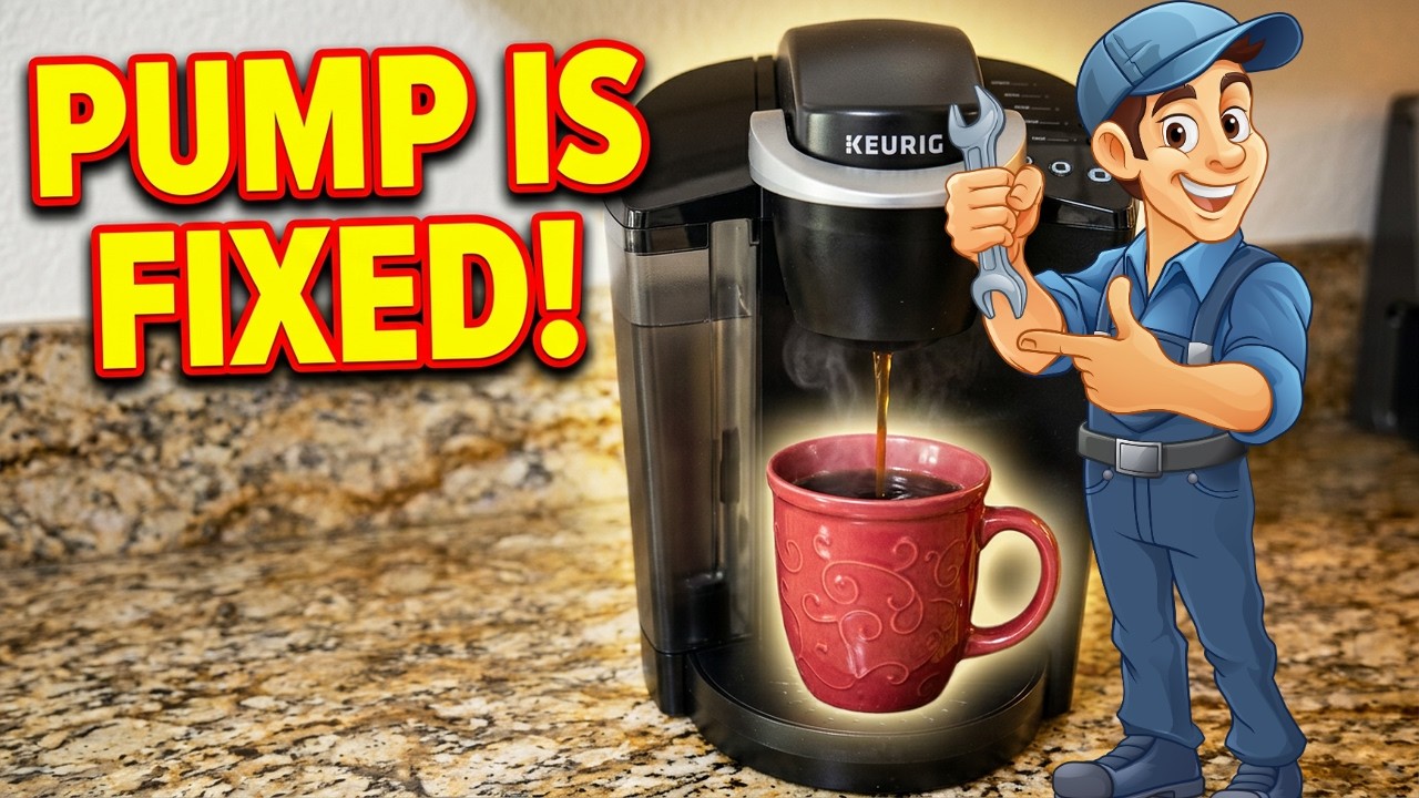 Ваша кофемашина Keurig не качает воду? Попробуйте сначала вот это.