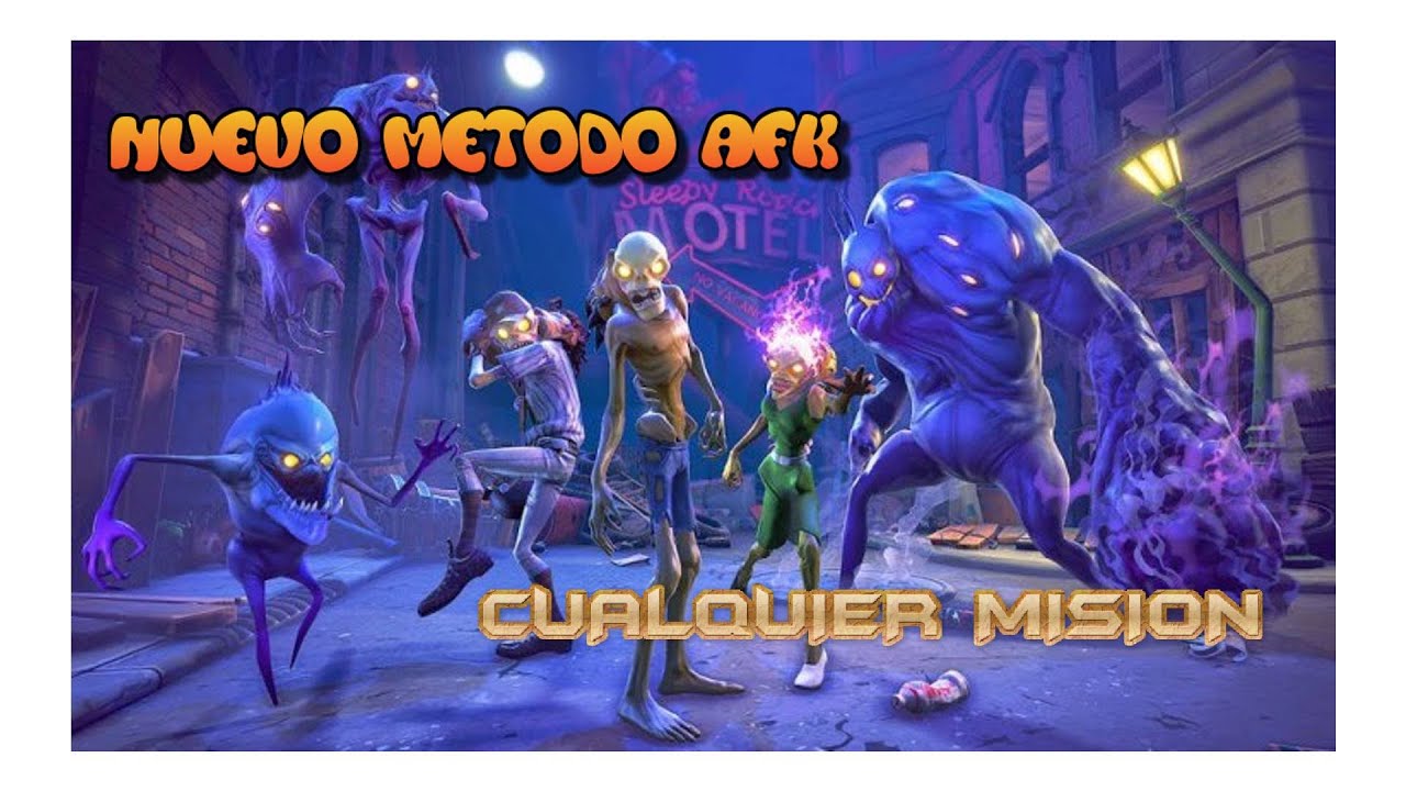 COMO HACER MISIONES AFK 😎👌😲NUEVO BUG FORTNITE SALVAR EL MUNDO(CUALQUIER MISION!!!!)