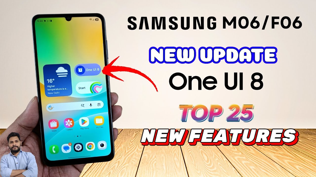 Samsung M06 и F06 5G: новое обновление One UI 8. Топ-25 новых функций