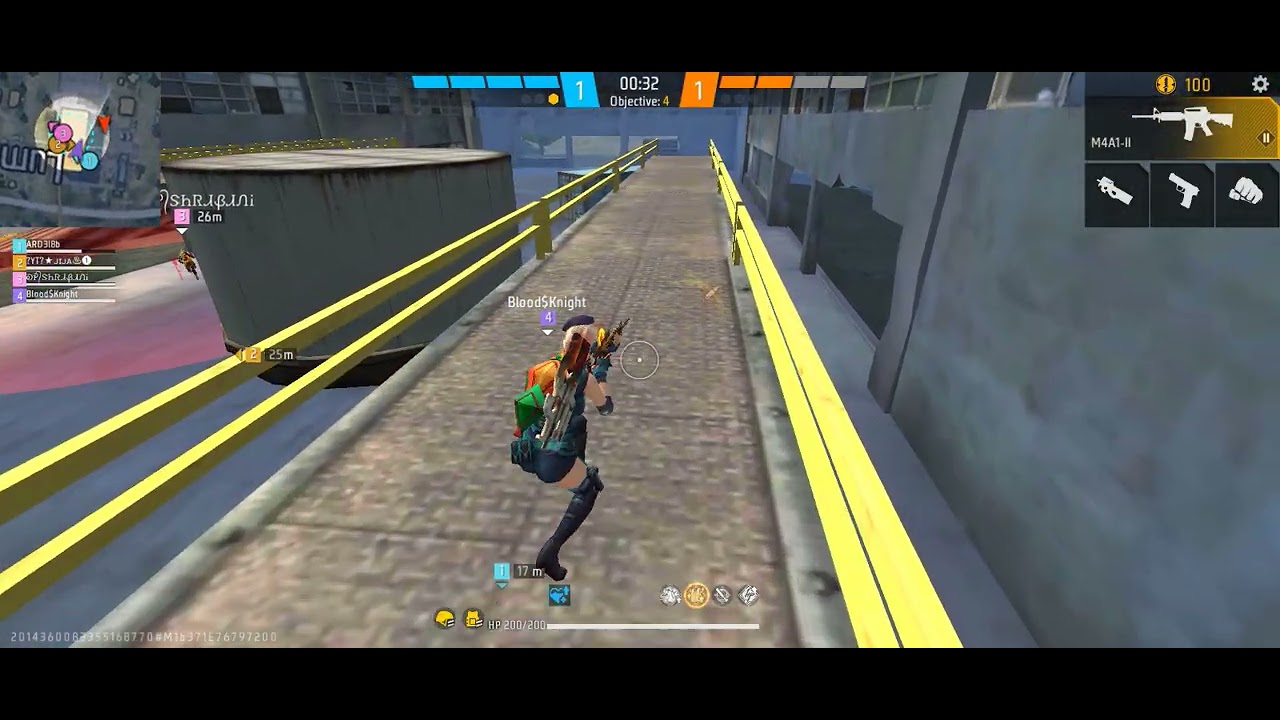 Day 26 Target How to play free fire like a pro 