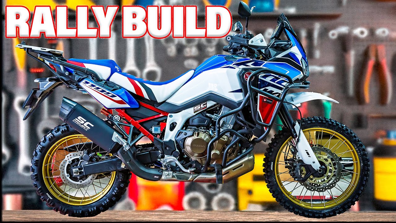 Creating a HONDA Africa Twin RALLY BEAST For Off-Road Adventures