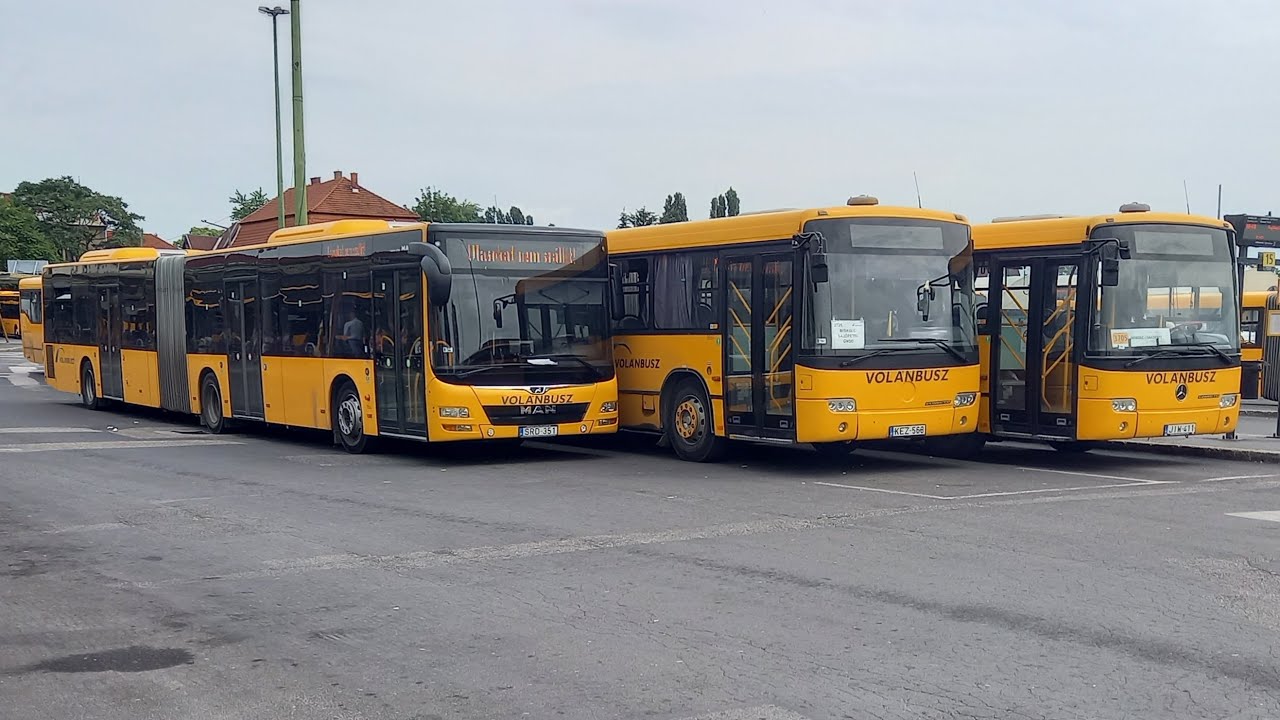 Csuklós Mercedes és MAN buszok Miskolcon