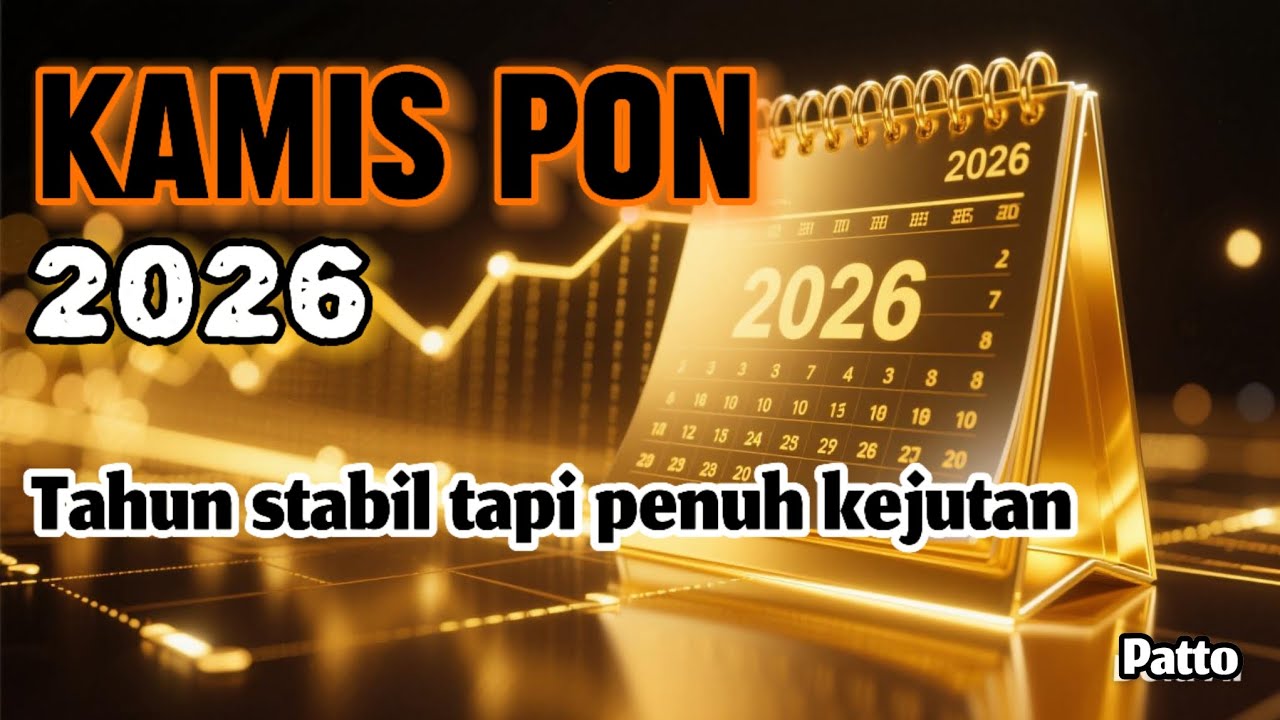 KAMIS PON 2026 : Stabilitas, rezeki dan kehangatan cinta.