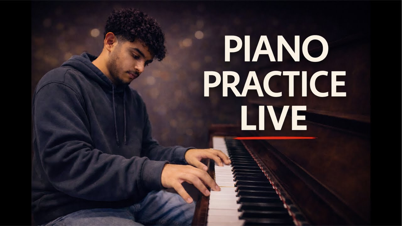 30-Minute FOCUSED Piano Practice 🎹 | Calm, Unfiltered Live