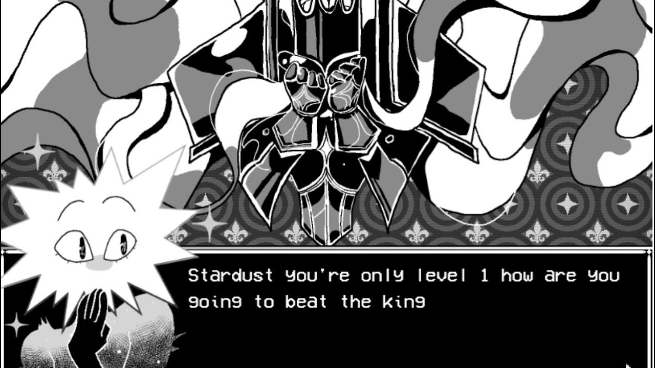 Isat beating the King at level 1