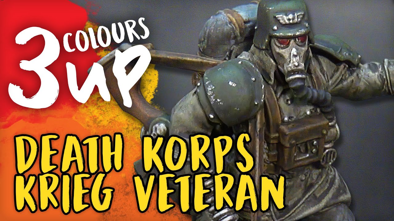 Учебник по покраске 40K Kill Team — Как покрасить ветерана Корпуса Смерти Крига