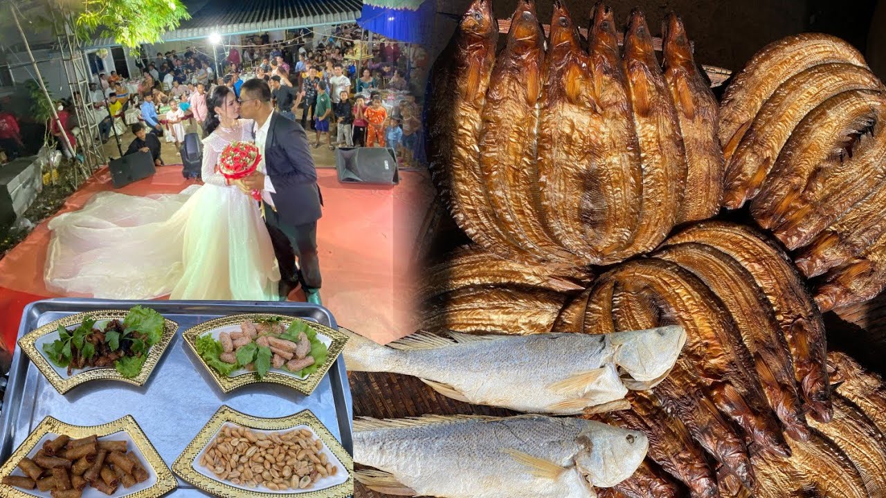 រៀបចំត្រីឆ្អេីរ ត្រីកេះ ផ្ញេីរបងស្រីនៅអាមេរិក និងចូលរួមមង្គលកា អ្នកស្រុកឯកភ្នំ ភូមិសួសអី