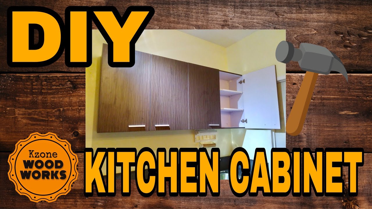 Paano Gumawa ng Kitchen Cabinet  / How To Build A Kitchen Cabinet - Easy Steps DIY