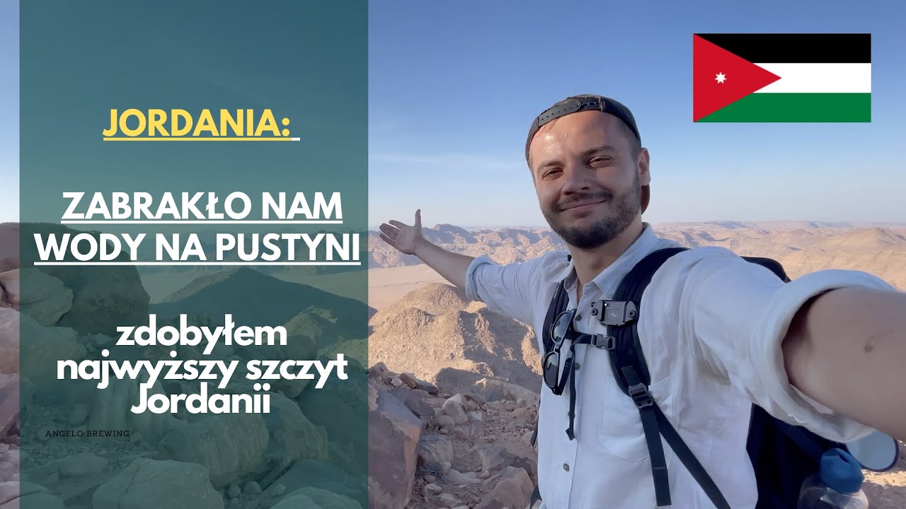 JORDANIA 🇯🇴:  Zabrakło nam wody na pustyni!