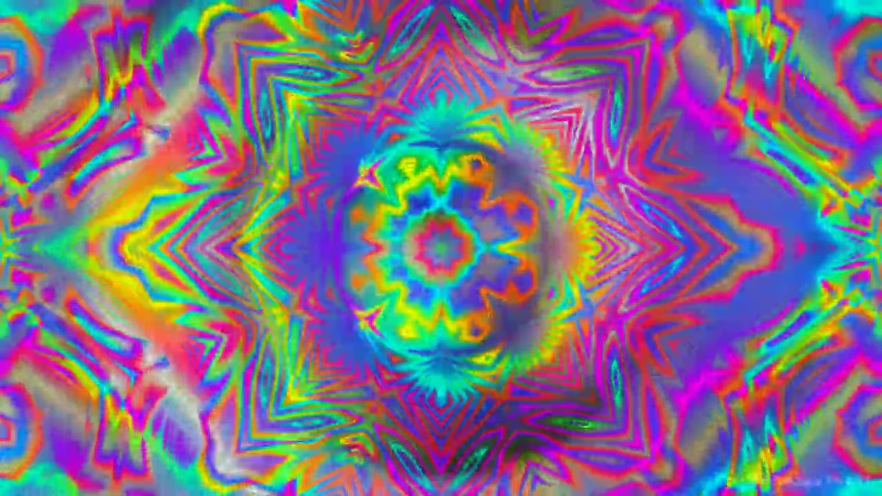 Kaleidoscope Visuals for Inner Peace: Tranquil Kaleidoscope Video