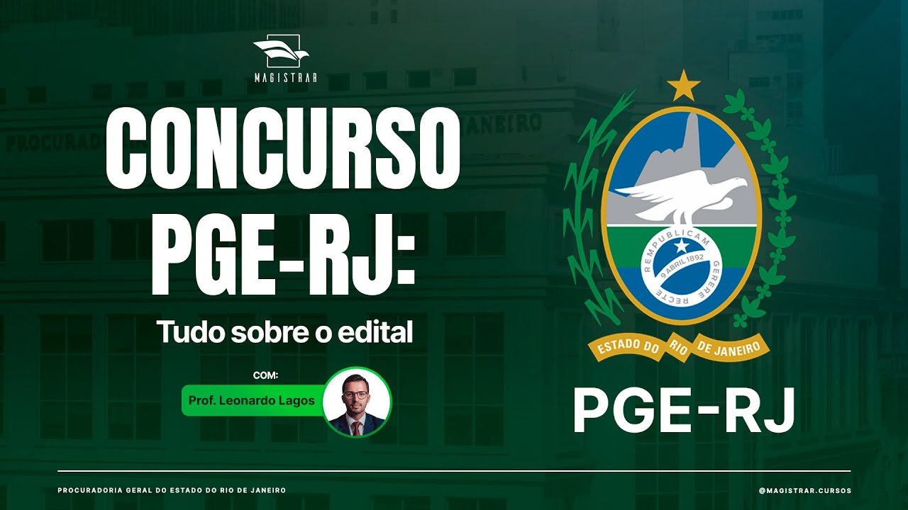 Concurso PGE RJ: tudo sobre o pr&oacute;ximo edital! Remunera&ccedil;&atilde;o, vagas e muito mais!