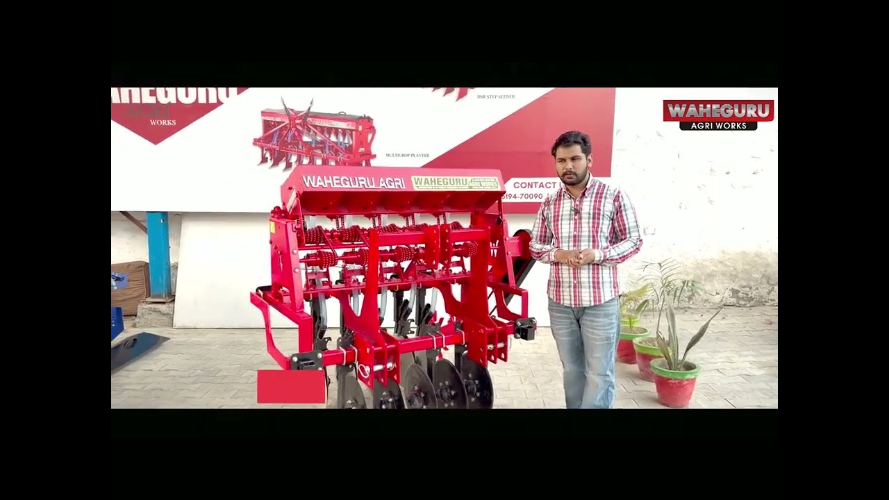 pqnk मॉडल सिंगल बेड Seed Drill 