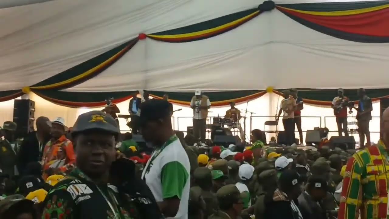 Chief Hwende Perform Live at Zanu PF 22nd National People's conference Mutare Sports Club 2025