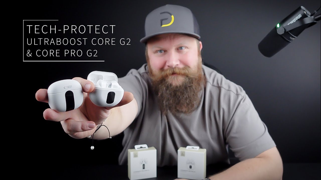 Dobrze Brzmiące i Bardzo Wygodne Słuchawki Bluetooth za Bezcen - Tech-Protect Core G2 Pro