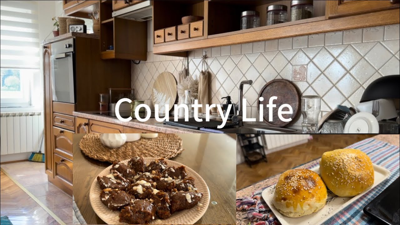 Miran i običan dan/Brzi desert za 5 minuta,od tri sastojka/Domace vekne za hamburger/Brza večera