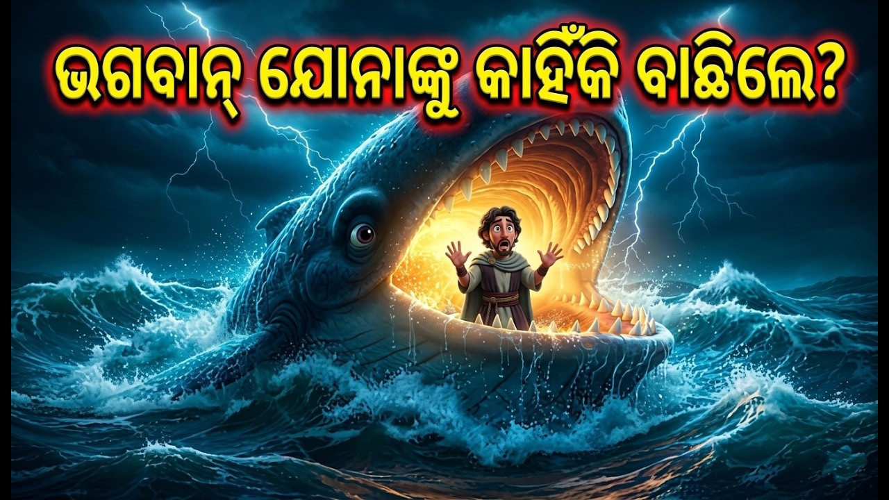 ପଳାଇଲେ ମଧ୍ୟ ଭଗବାନ ଛାଡିନାହାନ୍ତି! | ଯୋନା ବାଇବେଲ କାହାଣୀ