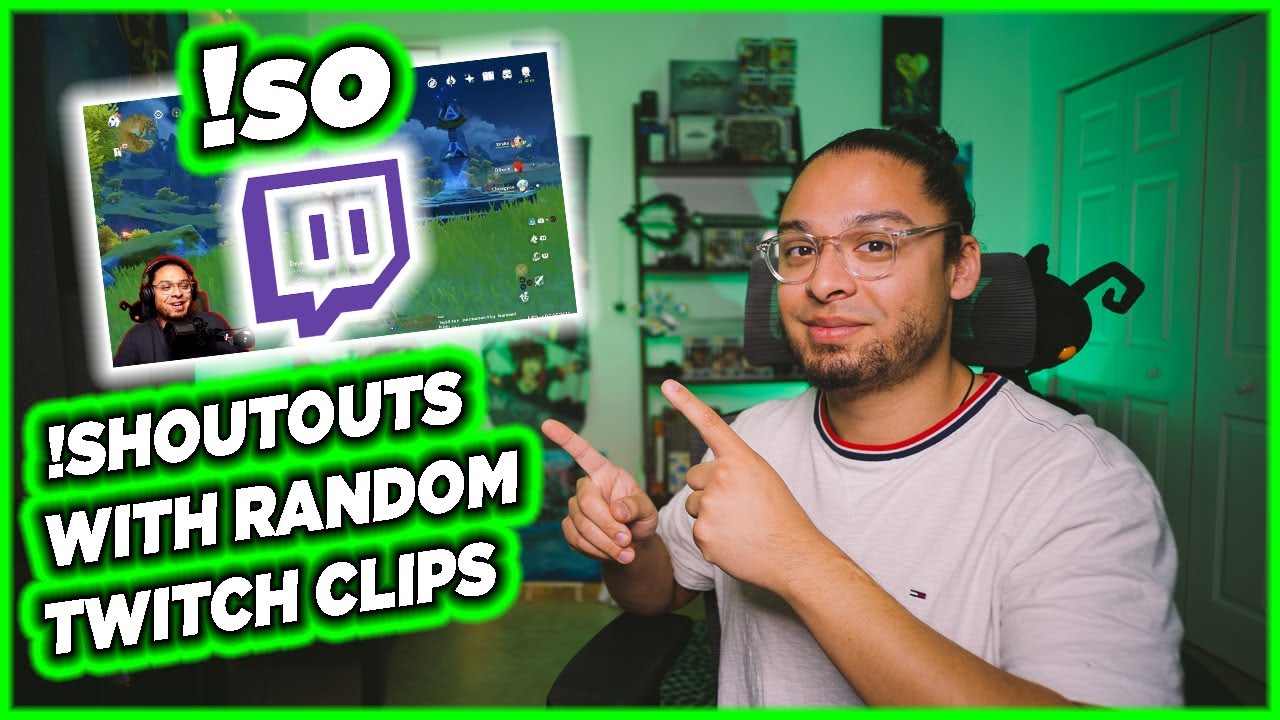 OBS STUDIO: Twitch SHOUT OUTS с использованием клипов стримеров (урок)