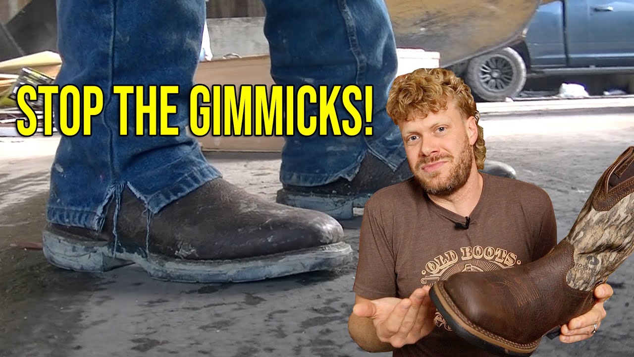 cowboy boot gimmicks need to stop | Waterproof Rocky Boots Review