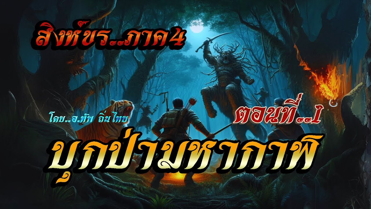 เรื่อง..สิงห์ขรภาค4 (บุกป่ามหากาฬ)..ตอนที่1 | ปักษา Story