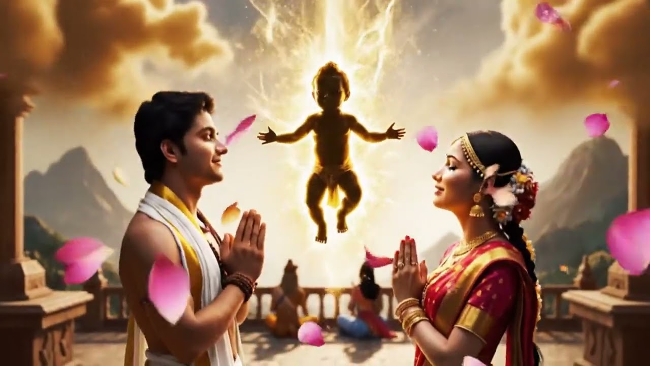 VAAYUN 💫 | A Name Blessed by Vayuputra Hanuman | Baby Name Reveal #trending #hanuman