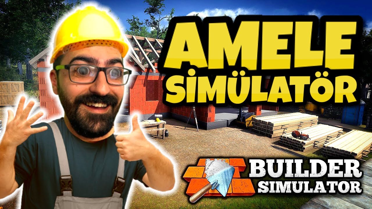 Builder Simulator Türkçe Oynadım! Amele Oldum!