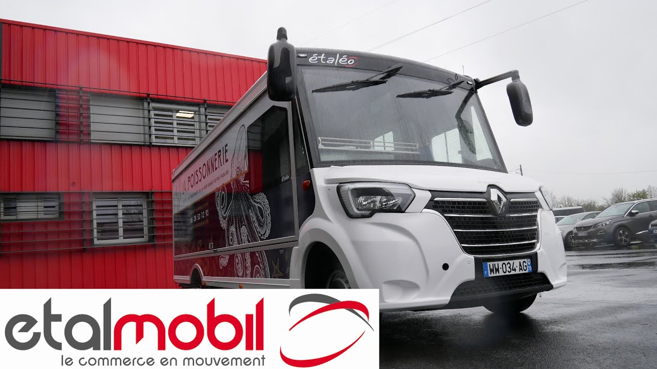 #97 - Un camion magasin panoramique pour un poissonnier dans la vague - Etalmobil - 113271