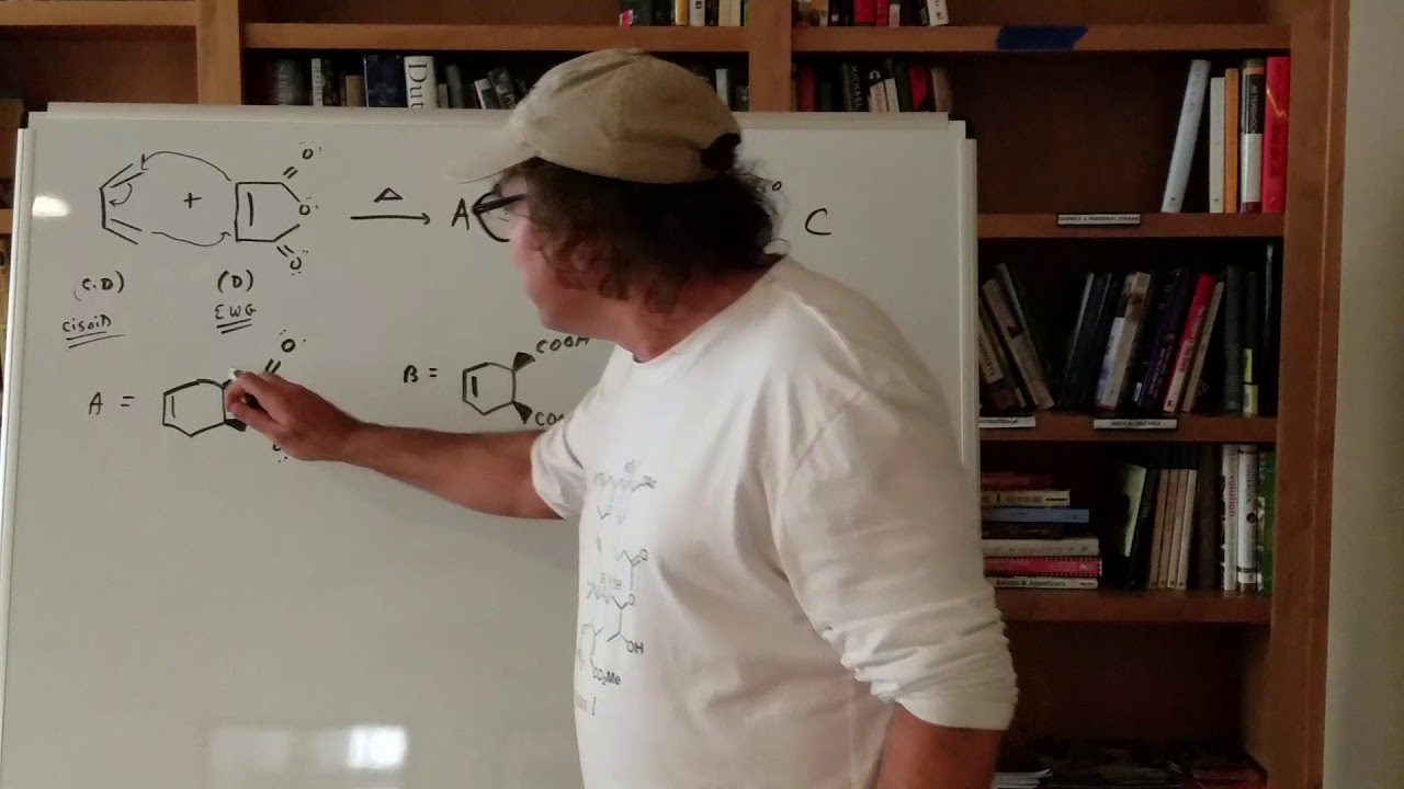 Diels Alder Reaction with Reaction Sequence - Conjugated Systems - DAT Destroyer
