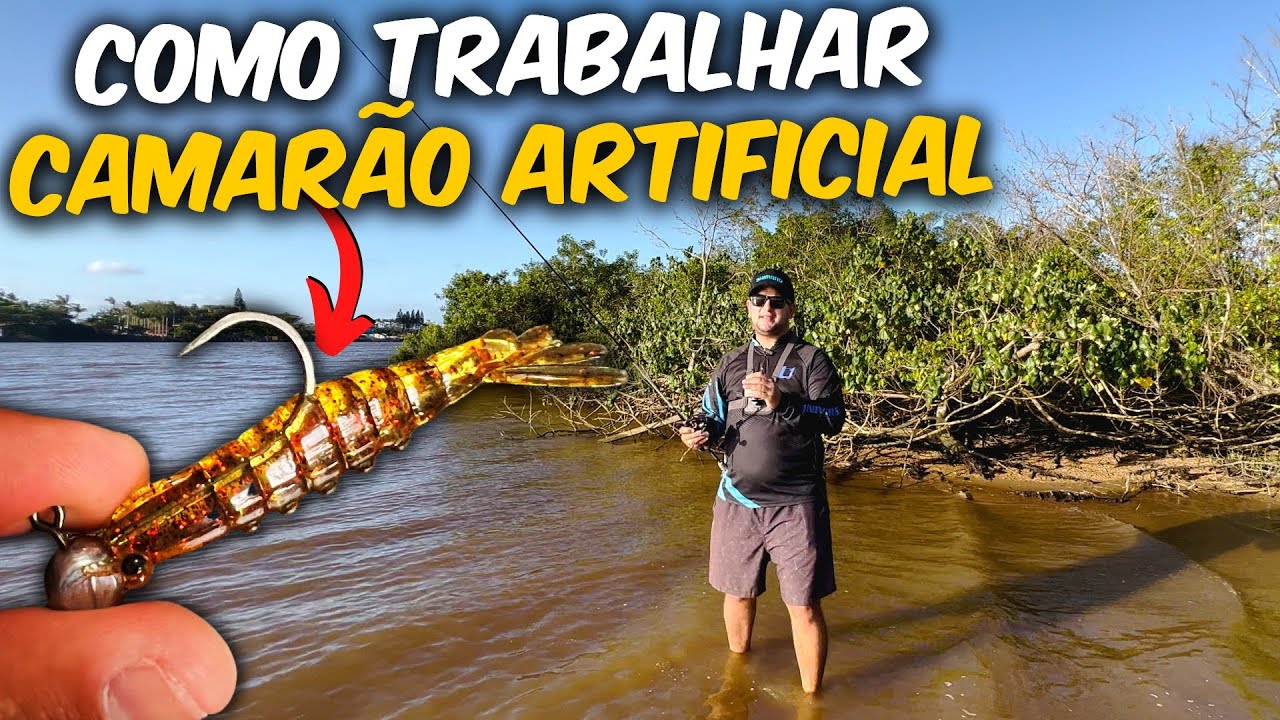 DICAS de COMO TRABALHAR CAMARÃO ARTIFICIAL! Para Aumentar sua Sensibilidade