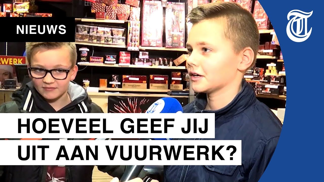 Vuurwerkverkoop begonnen: even 700 euro aftikken