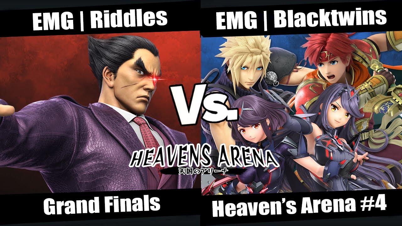Heaven's Arena #4 Grand Finals - EMG | Riddles (Kazuya) vs EMG | Blacktwins (Aegis, Roy, Cloud)