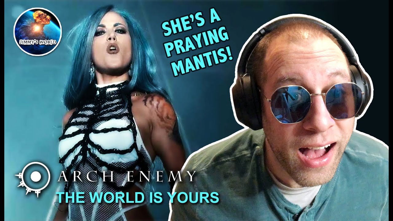 SHE'S A FREAKING PRAYING MANTIS! ARCH ENEMY - 