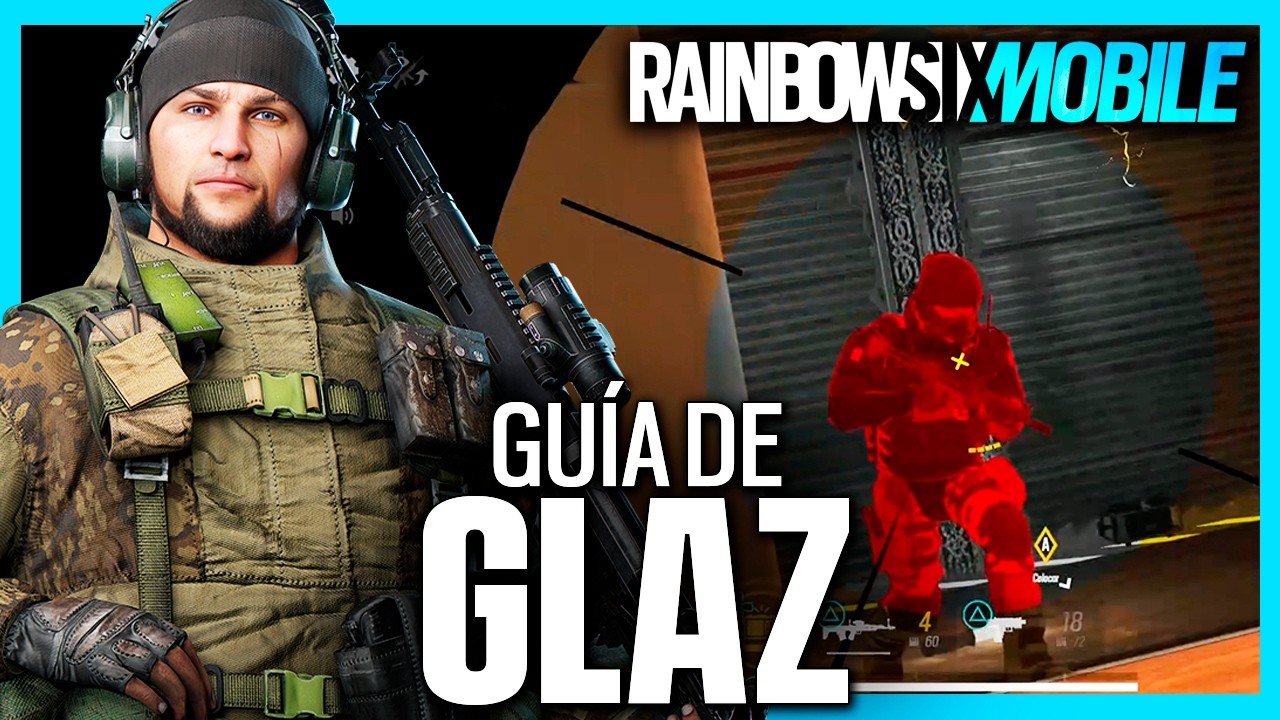 Cómo USAR a GLAZ en RAINBOW SIX MOBILE | Guía Operadores