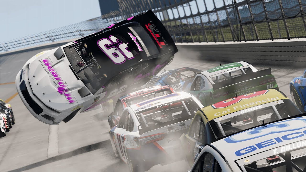 NASCAR Racing Crashes #45 (Big One Edition 2) - BeamNG Drive
