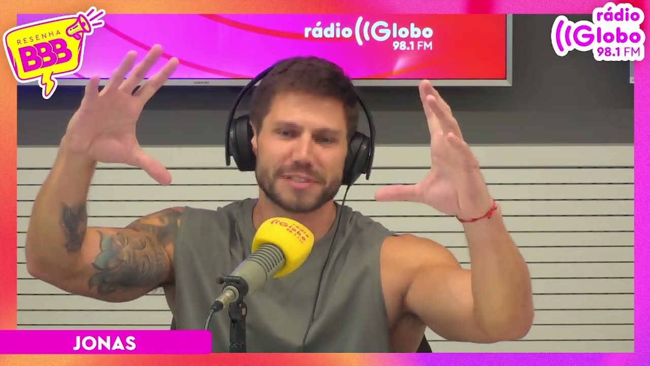 RESENHA BBB - JONAS - 26/03