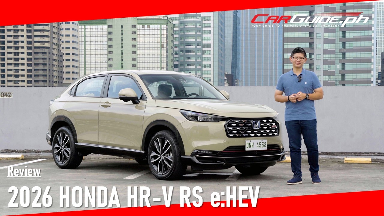 Обзор: Honda HR-V RS e:HEV 2026 года | CarGuide.PH