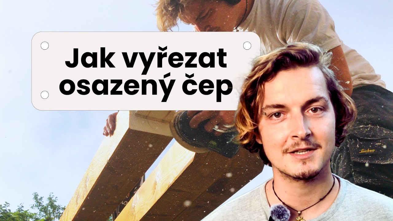 Tesařský spoj - Osazený čep