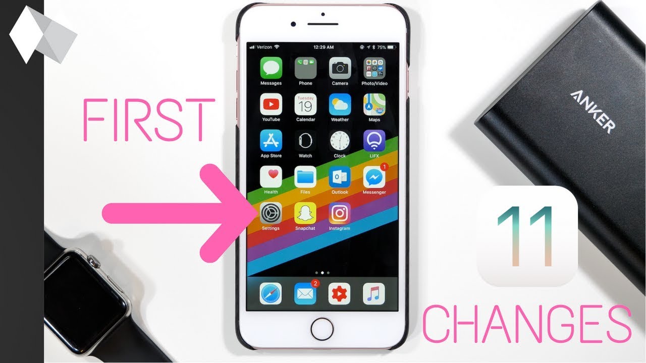 iOS 11 First Settings to Change on your Device