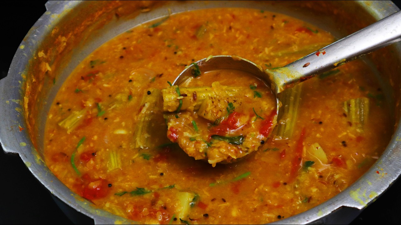 ನುಗ್ಗೆಕಾಯಿ ಬೇಳೆ ಸಾರು ನಮ್ಮ ಮನೇಲಿ ಮಾಡುವ ರೀತಿ | Drumstick Sambar Recipe | Prema Recipes