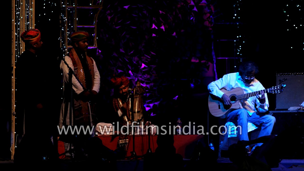 Musical fusion with a Guitar and Kartal | Music from India