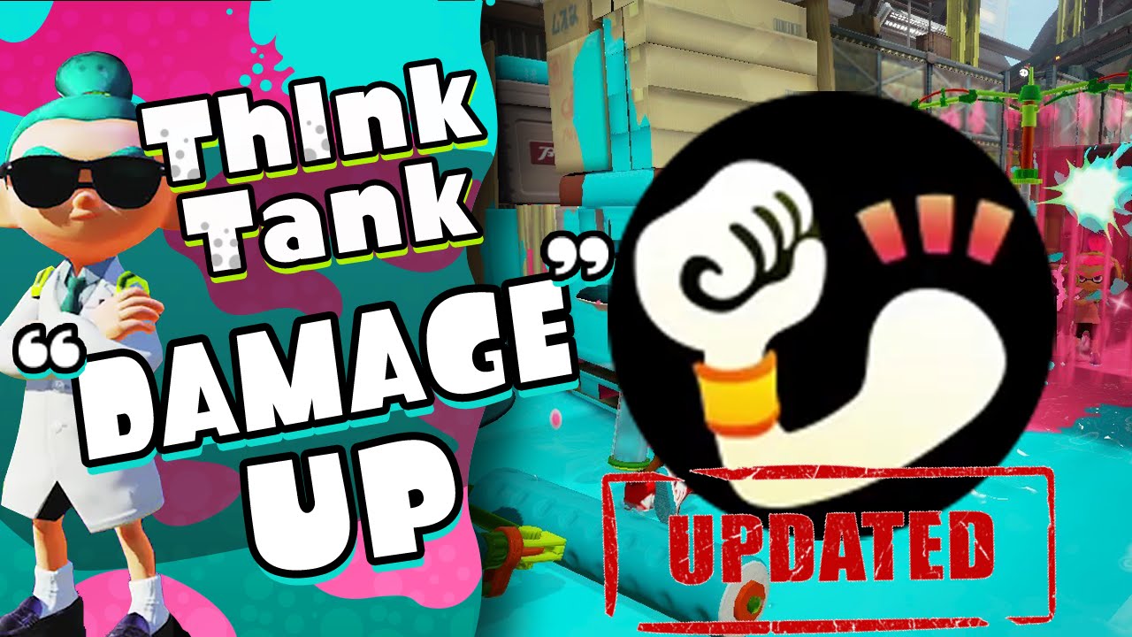 Splatoon Damage Up UPDATED ThInk Tank Guide w/ Nintendome