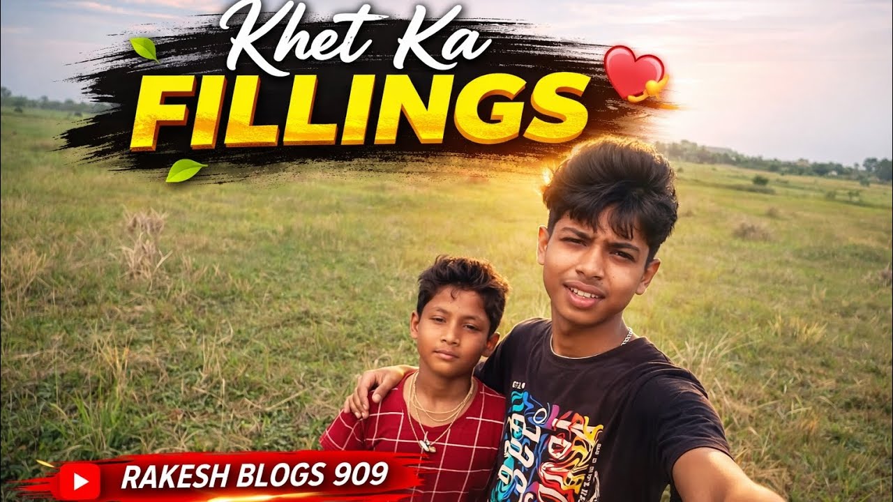 Khet Ka Fillings 💝🥰 My New Vlog with Manash ❤😊