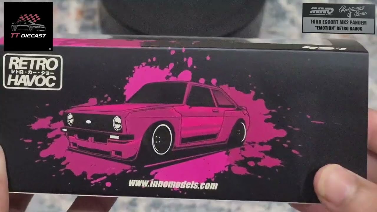 INNO 64 - RETRO HAVOC  - FORD ESCORT MK2 PANDEM 