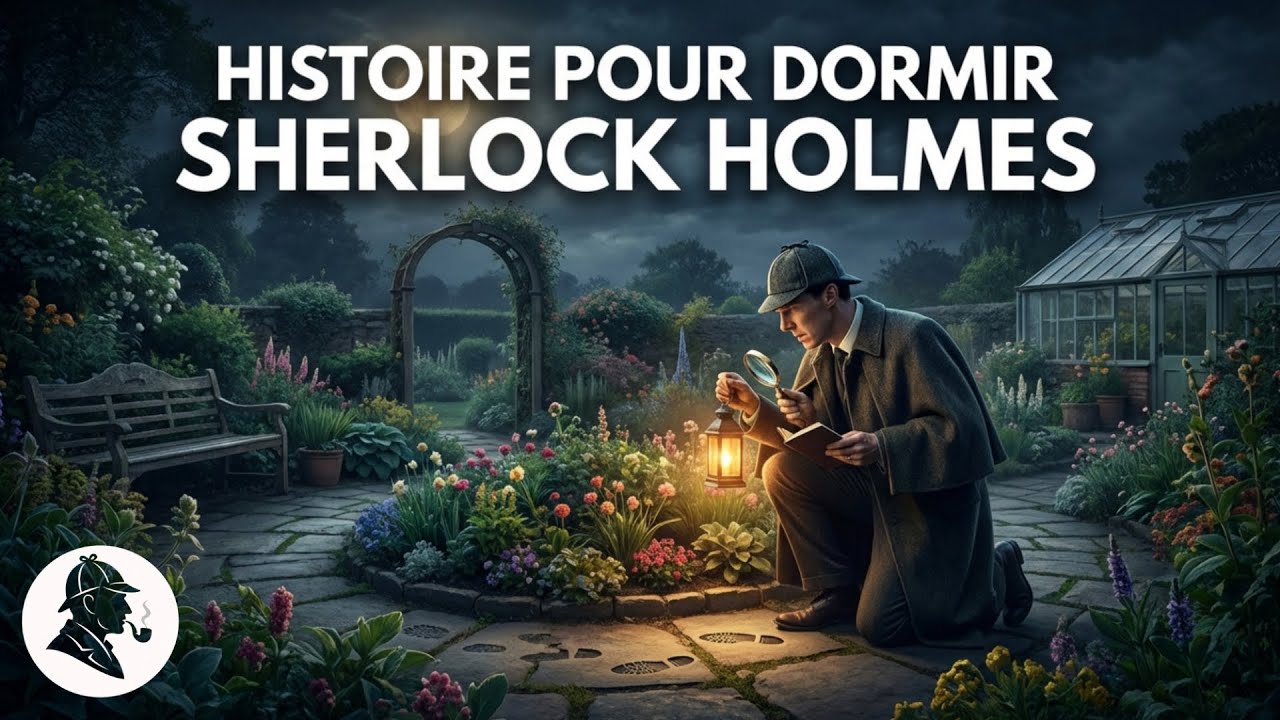 SHERLOCK HOLMES – LIVRE AUDIO 🔍 | LE JARDINIER FANTÔME DE HAMPSTEAD | MYSTÈRE NOCTURNE