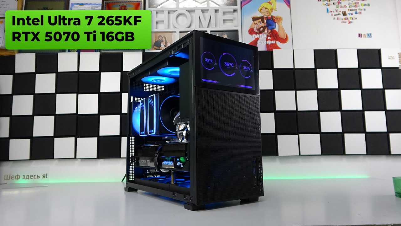 Intel Ultra 7 265KF + RTX 5070 Ti 👽 Next Generation PC Build for Work and Gaming