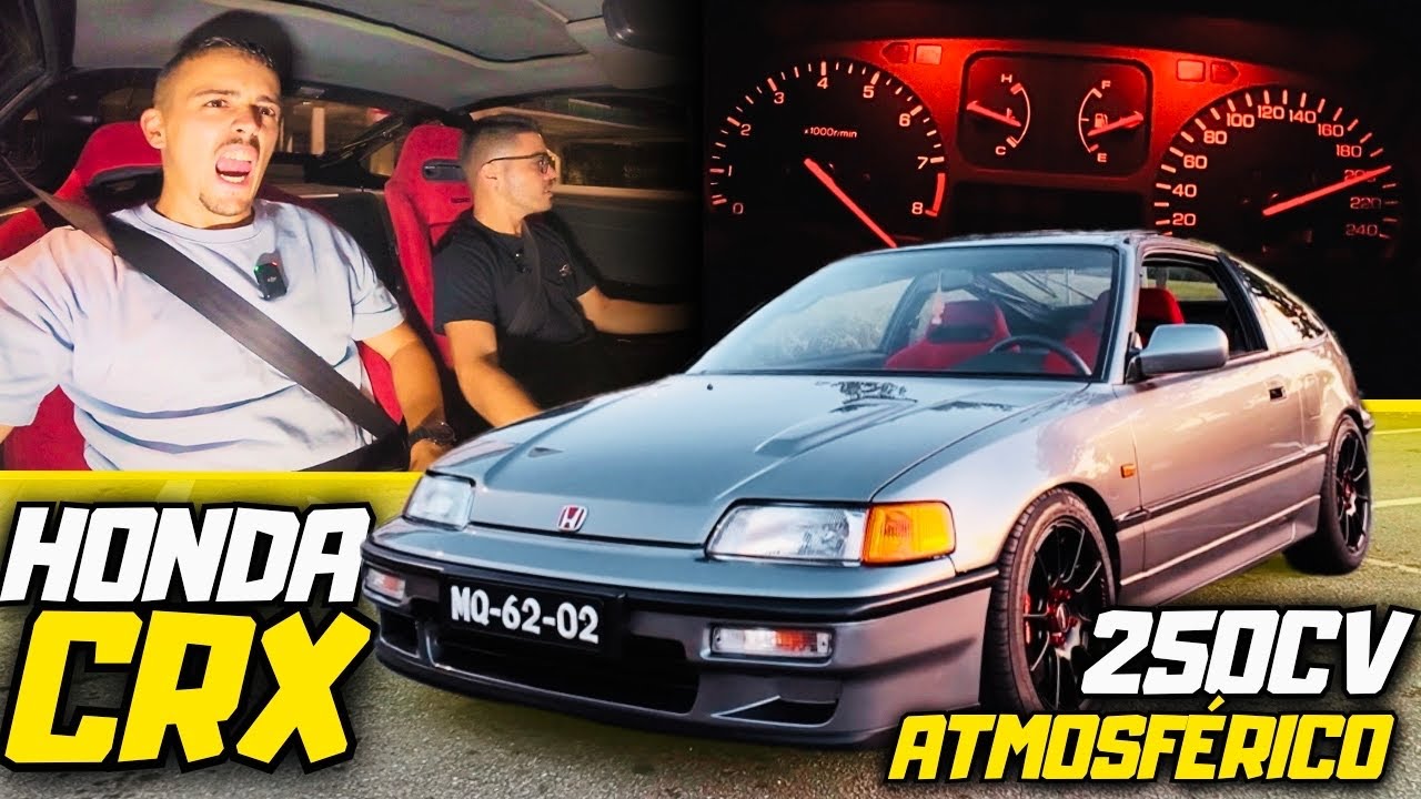HONDA CIVIC CRX SWAP SÉRIE B COM 250CV TUDO AO MÁXIMO ! *MUITO FORTE*